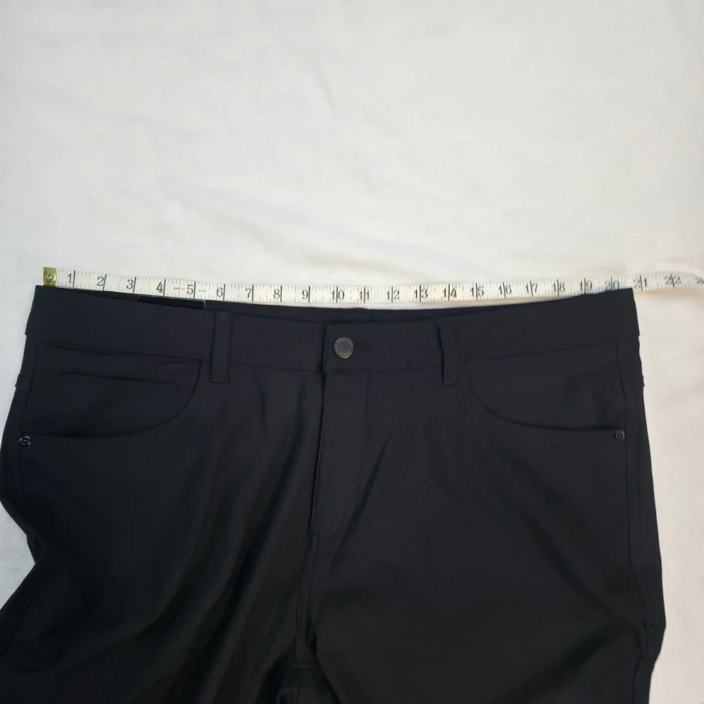 ZeroXposur Commuter Pants‎ Men 40X30 Black 4 Way Stretch Flat Front NEW $70